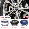 Samolepka na auto Ford 54mm Znak na auto Originální středová krytka kola Znak na kolo Pro Ford Focus MK2 Fiesta Mondeo Shelby Kuga Ecosport