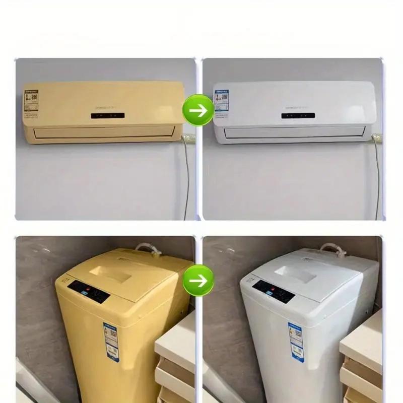 Plastic Gloss Restoration Agent for Air Conditioning Washing Machines Shell Stain Remover Yellowing Removal Sprayer