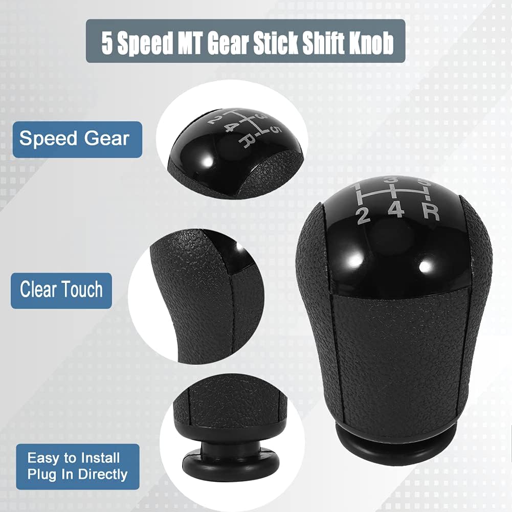 5-Gang MT Schalthebel Schaltknauf für Focus Mondeo MK3 S- C- Galaxy MK6 Transit Auto Schaltknauf Kopf Hebel Schalthebel