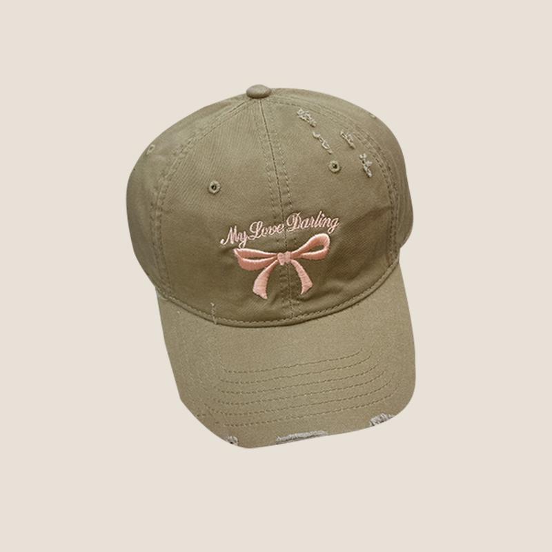 

ins нова універсальна кепка з вишивкою в Південній Кореї дитяча вулична м’яка верхня навісна бейсболка з випраної бавовни Adjustable хакі