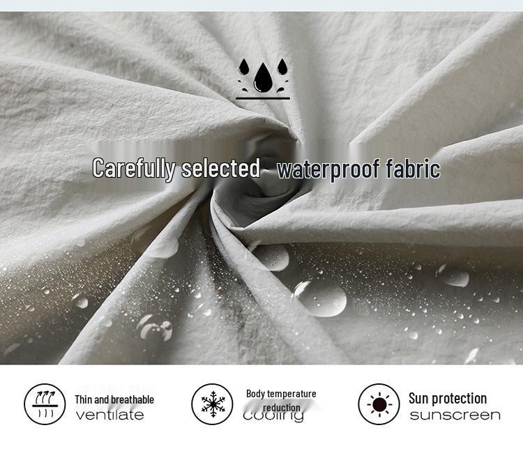 UPF50+ Lightweight Anti-UV Ice Silk Sun Protection Jacket for Outdoor Summer Activities
