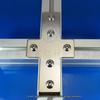 Cross-Shaped Aluminum Reinforcement Plate for 2020/3030/4040 Profiles