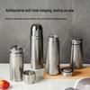 Lock&Lock Pure Titanium 420ml Insulated Travel Mug with Twist-Cap