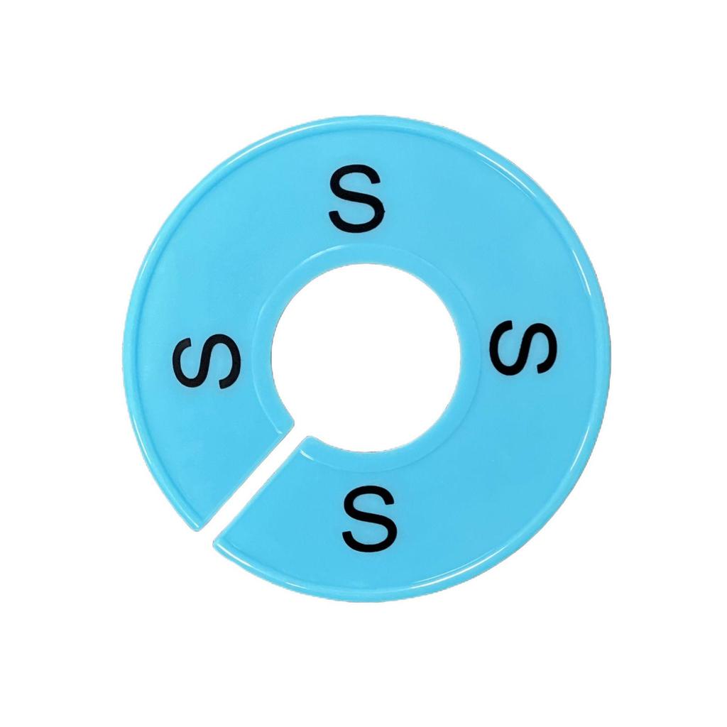 Colorful Clothing Size Divider Rings – Hot Selling Apparel Organizers