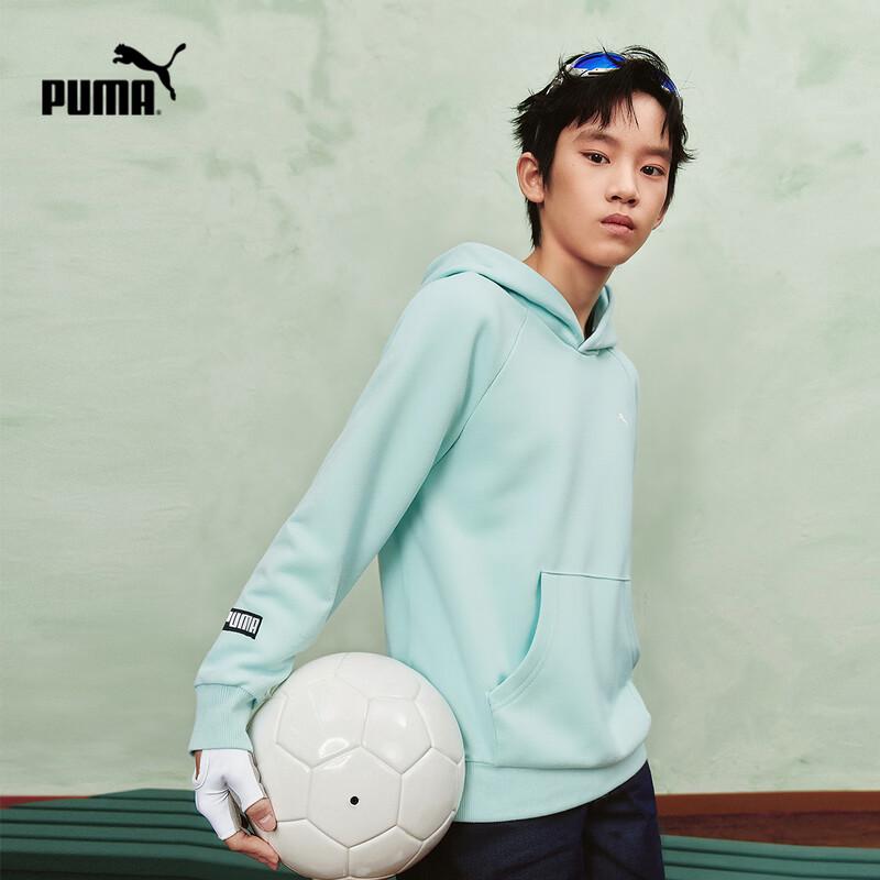 PUMA Kids  2026 Spring Long-Sleeve Hooded Sweatshirt 160cm