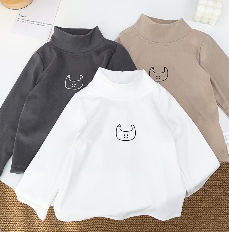 Kinder Fleece Baselayer: Warmes Langarmshirt (270g) für Jungen & Mädchen