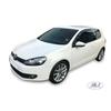 Déflecteurs d'air - J&amp;J AUTOMOTIVE - Volkswagen Golf 6 - Fumé - Acrylique renforcé - Installation facile