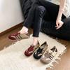 Shoes women's versatile spring new fly-woven mesh soft-soled casual shoes retro soft-soled women's shoes