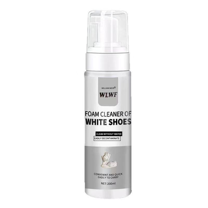 Fast-Acting White Shoe Cleaner: Effective on Yellow and Oil Stains, Easy Clean, No Yellowing