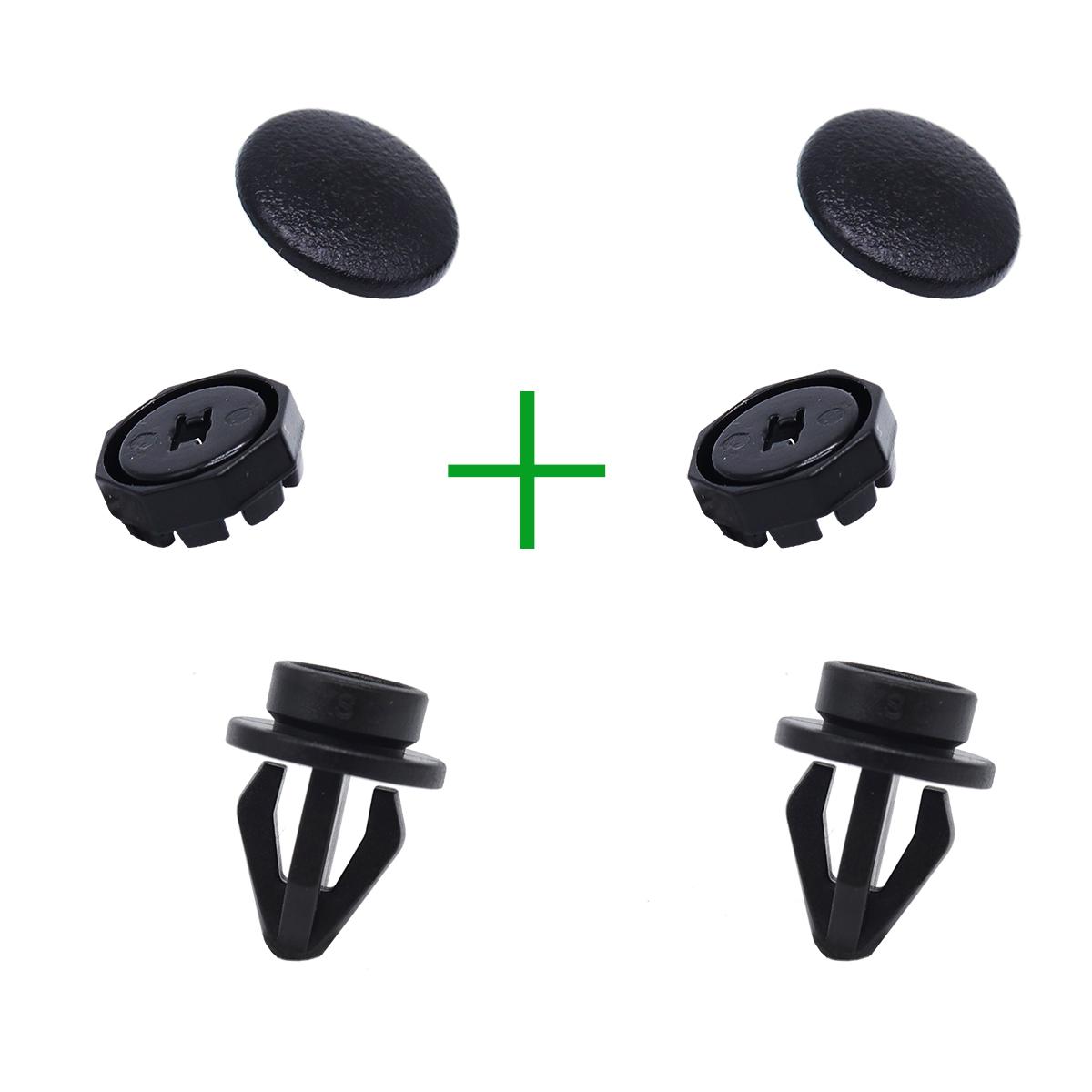 

2X зажимы для полок для Nissan Juke F15, задняя пластиковая кнопка, крышка багажника, внутренняя вешалка для багажника, крюк для груза, крепежные кронштейны, детали