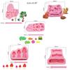 Fondant Chocolate Mould Branch/Squirrels Silicones Molds Resins Decoration Handmade Soaps Molds Cake Making Supplies Enduring