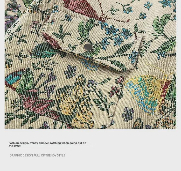 Ami Khaki Ethnic Oversize Butterfly Shirt – Unisex Style