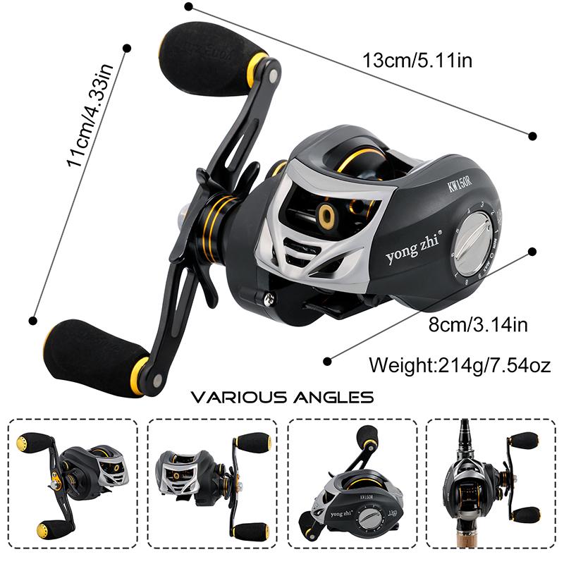 SOUGAYILANG Rybářský naviják 11+ 1BB Mořský rybolov Venkovní turistika Nadšenci pro rybolov Rybářské potřeby