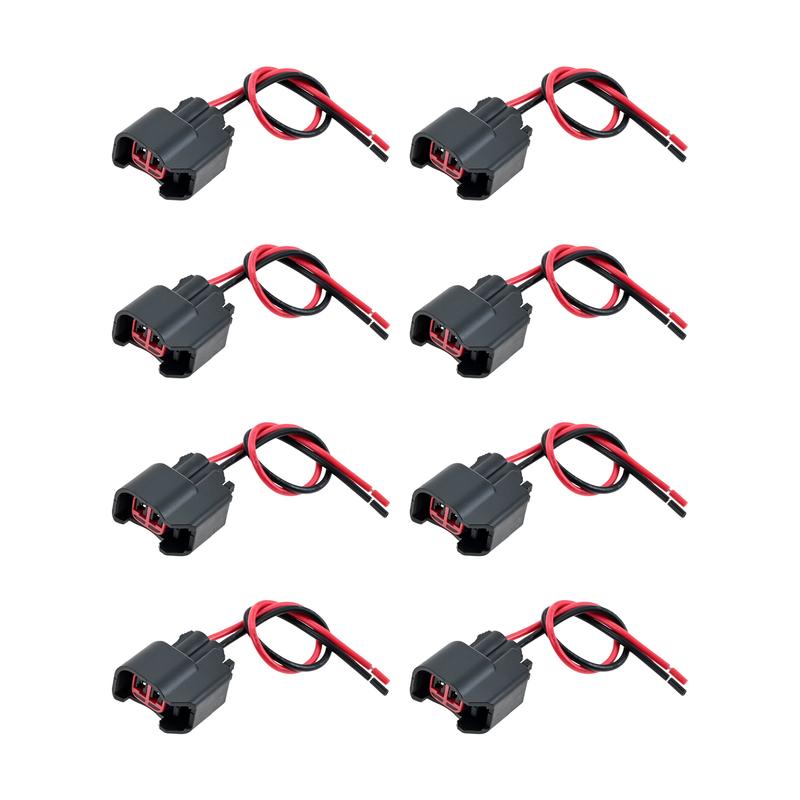 

8Pcs Fuel Injector Connector Wiring 5013995AA 89046836 For Mazda 6 2011-2013 Tribute 2008-2011 Cadillac SRX 2007-2009 Car Parts