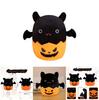 Cute Halloween Bat Pumpkin Plush Toy For Kids' Birthday And Home Decoration