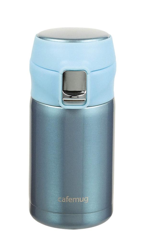 Pearl Metal Sky Blue 200ml Lightweight Mug Cafe Mug Porter One-Touch HB-4749