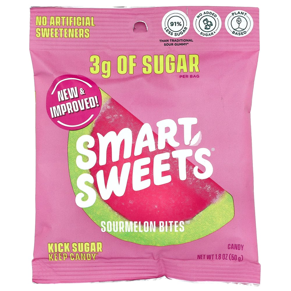 SmartSweets Sourmelon Bites 1.8 oz (50 g)