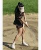 DESCENTE GOLF Women'S Basic Textured Shorts Dr32Wfsp71