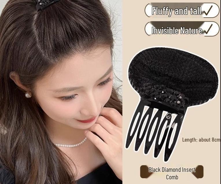 

Невидимая накладка-челка, заколка для волос для женщин - Заколка-гребень для волос на лбу