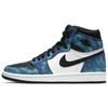 Dámské tenisky Air 1 Retro High OG Tie-Dye Zelená Bílá Černá CD0461-100