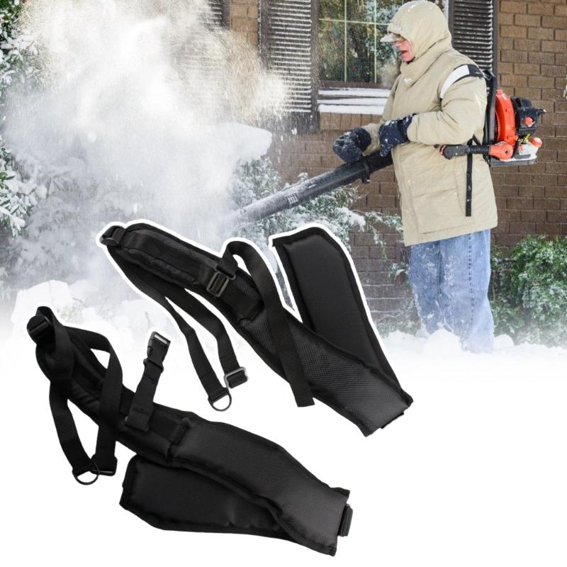 2pcs Shoulder Straps for BR500 BR550 BR600 BR700 Blowers Even Load Support Ergonomic Shape Long Last Nylon Shoulder Belt
