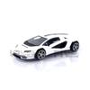 Voiture Miniature de Collection - BBURAGO 1/43 - LAMBORGHINI Countach LPI 800-4 - Blanc - 30459W