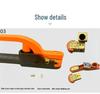 800W High-Power Double-Sided Copper Welding Holder - Anti-Scald, Thickened, Japanese Forged, High Temp Resistant