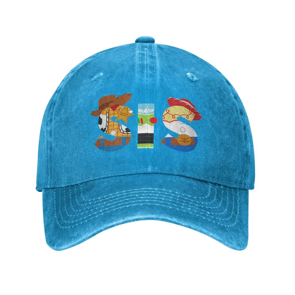 Sis Sister Family Birthday Baseball Cap Classic Distressed Denim Snapback Hat for Men Women Outdoor Gift Caps Hat
