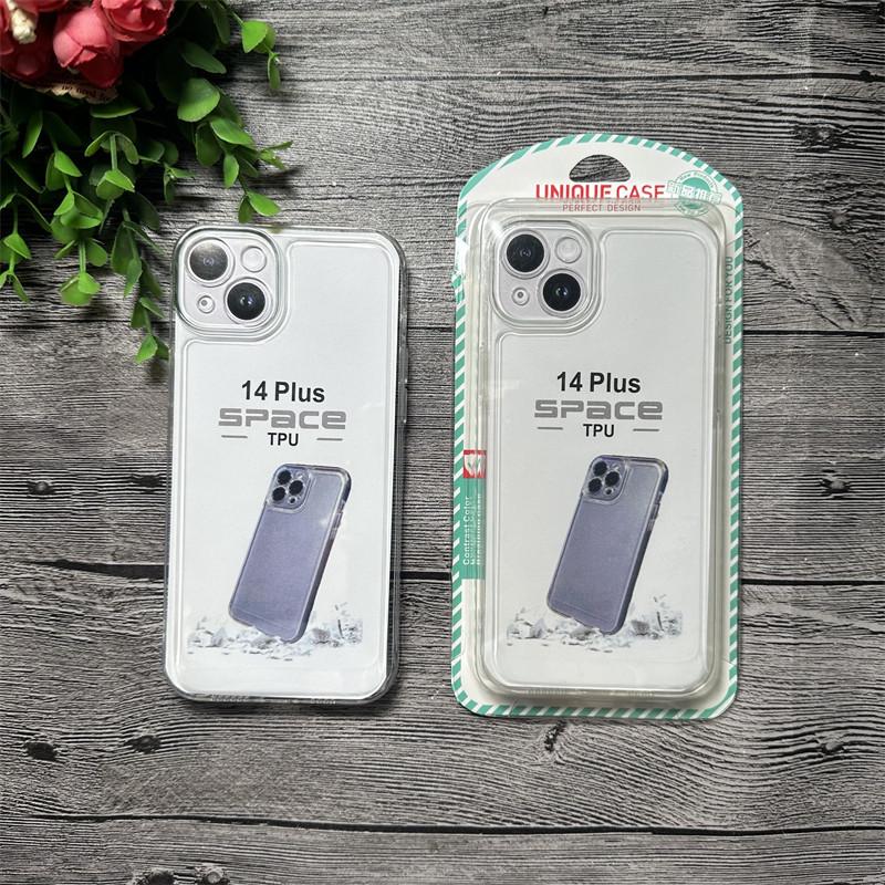 Compatible with Apple 15/15Pro, 13Promax, iPhone14 and 12ProMax Transparent Protective Phone Case.