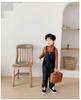 2026 Kids' Down Cotton Pants: Warm Autumn/Winter Overalls for Boys & Girls, Solid Colors.
