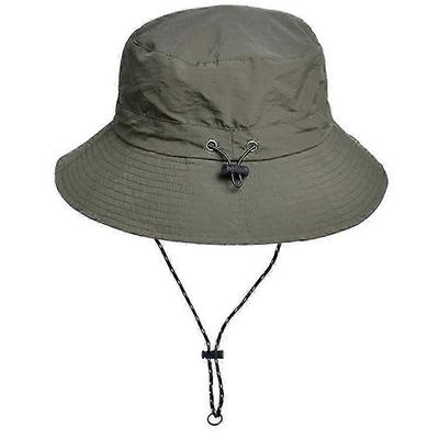 Zomerse Waterdichte Opvouwbare Emmerhoed Draagbare Ademende Unisex Hoed Voor Picknick Kamperen