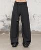 BEGIN202 Aero Belted Pants [Charcoal Multi Stripe]