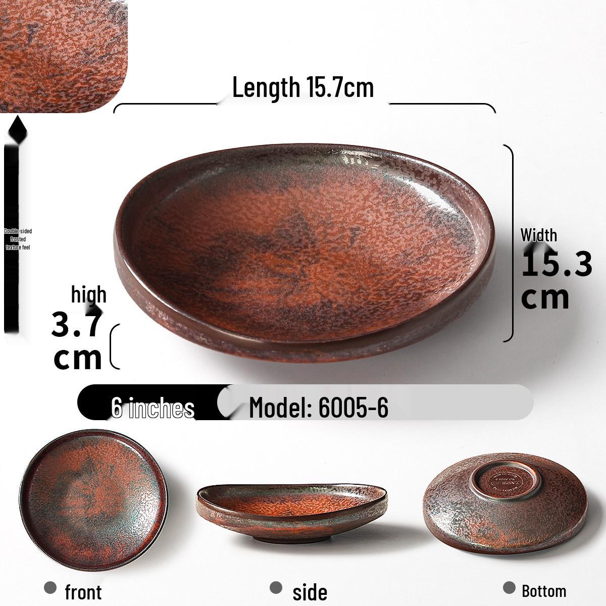 Xiangyuan Mei Creative Melamine Plates for Hot Pot and Cold Dishes - Mountain Wild Style