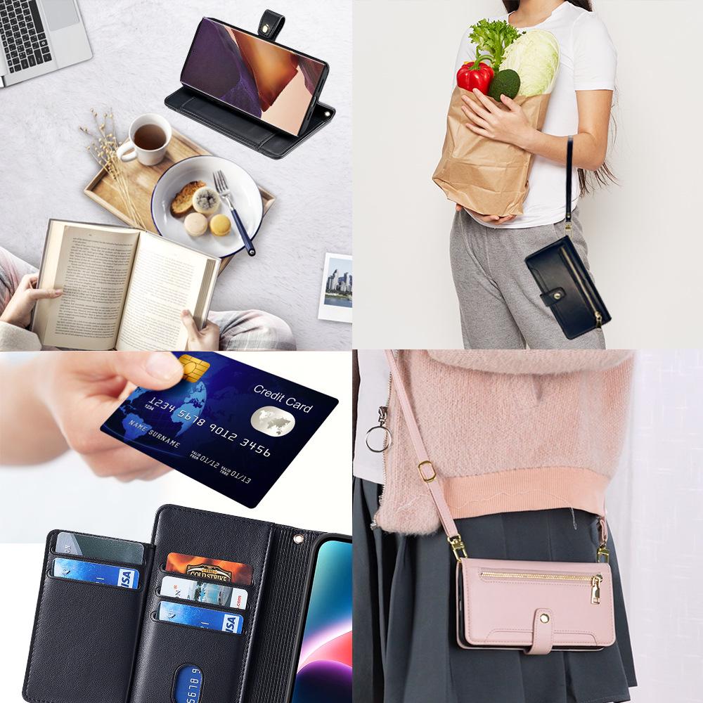 OPPO Reno 15 5G Drop-proof Leather Phone Case, Reno 13 Compatible