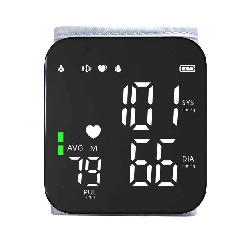 Wrist Blood Pressure Monitor CK-W118 Automatic Digital BP Monitor Portable Home Health Sphygmomanometer Plastic