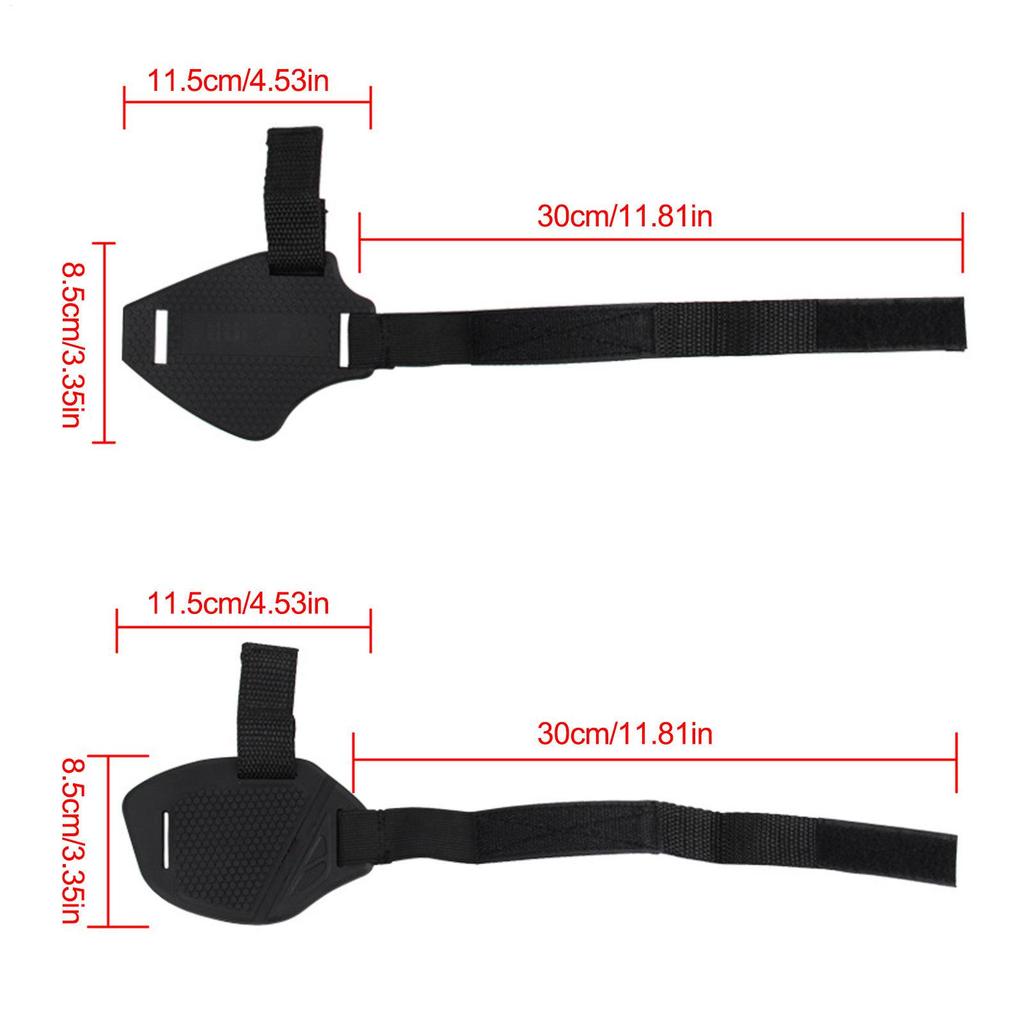 1PC Motorcycle Shift Pad Anti-Slip Gear Shoes Cover Wear-resistant Motorcycle Boots Cover Protector Pad Lightweight Accessories