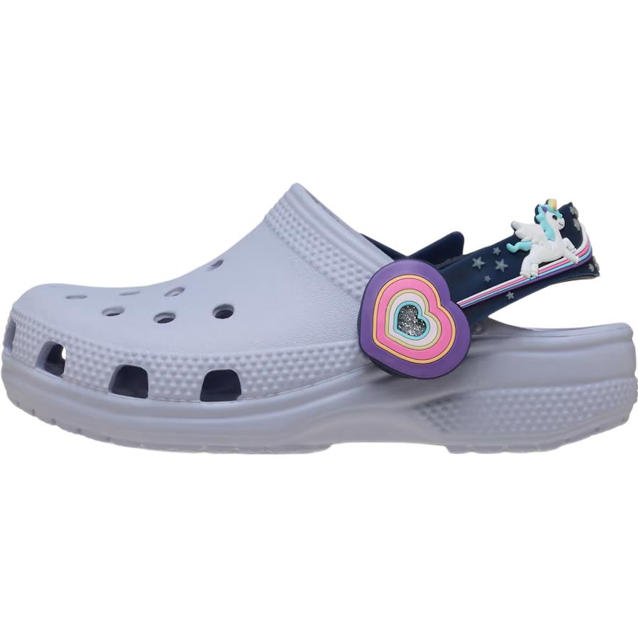 Crocs Классические Удобные Универсальные Низкие Обувь для Ходьбы Детская Обувь Серый 211892-5BO 25-26
