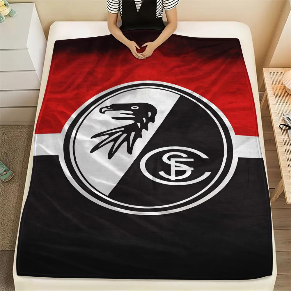 Freiburg E Print FlAannel Blanket, High Quality Comfortable for All Seasons, Home Decor, Warmth and Comfort
