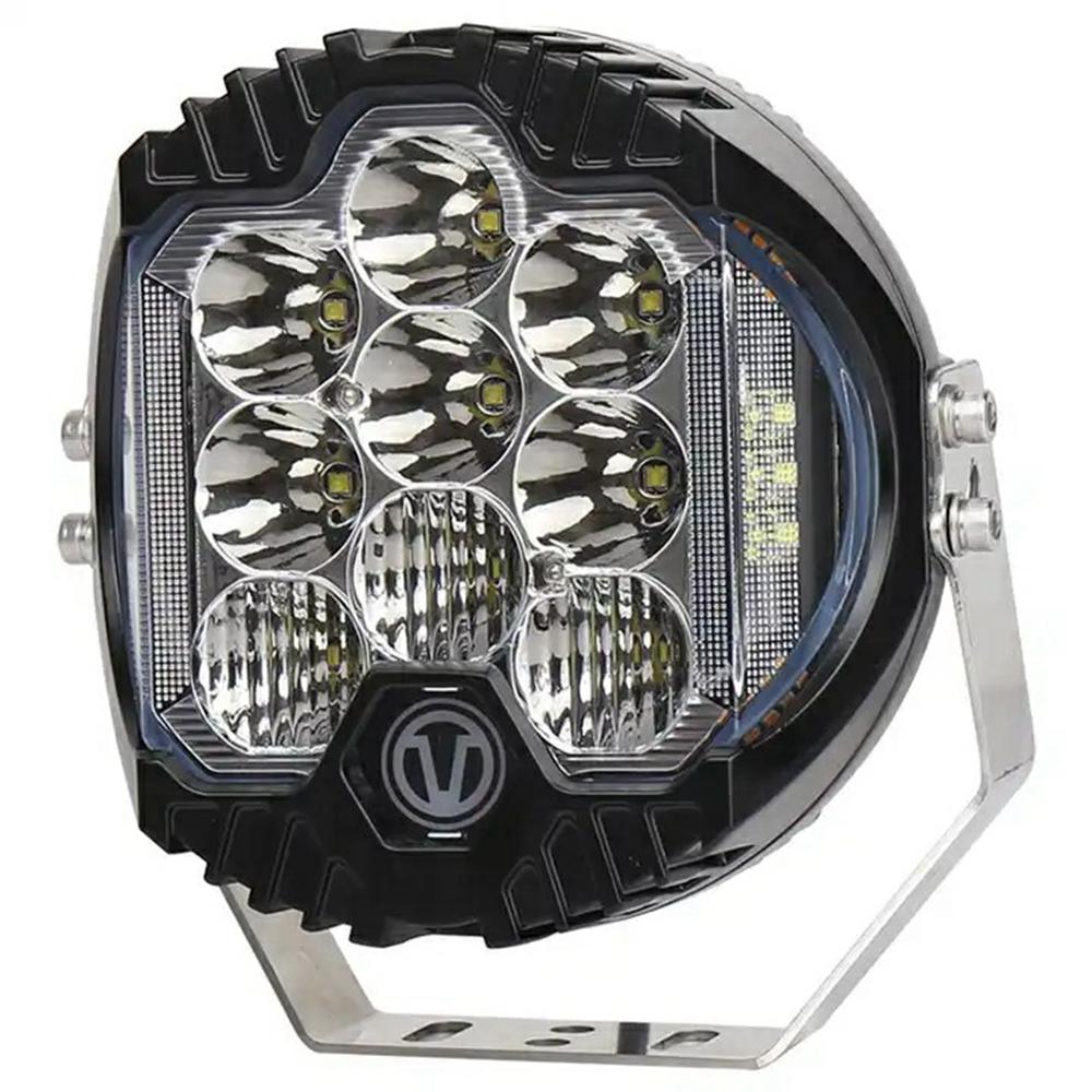 5 Inch 50W LED Work Light Three Sides Illumination Off Road Driving Lamp Spot Beam for Vehicle