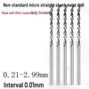 High-Speed Steel Straight Shank Twist Drill Bit Set