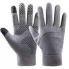 1 Pair Winter Waterproof Windproof Anti-Slip Touchscreen Warm Gloves, Suitable For Outdoor Cycling, Driving, Skiing, Unisex