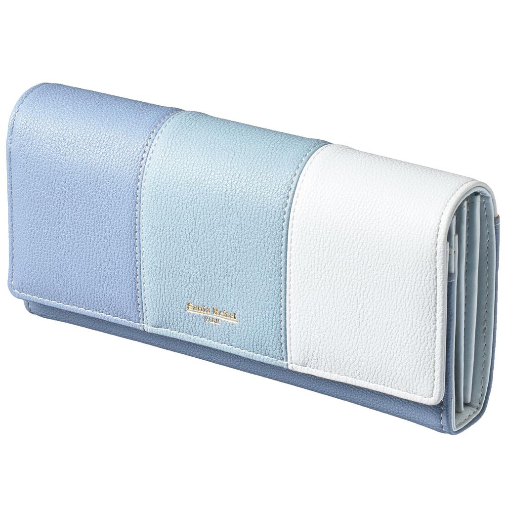 Align Light Flap Only Vertical Easy Holds 40 Includes a Large Coin Perfect as a Blue [VOICE] Women's 3-Color Wallet, Ultra-Lightweight, 200g, Design,