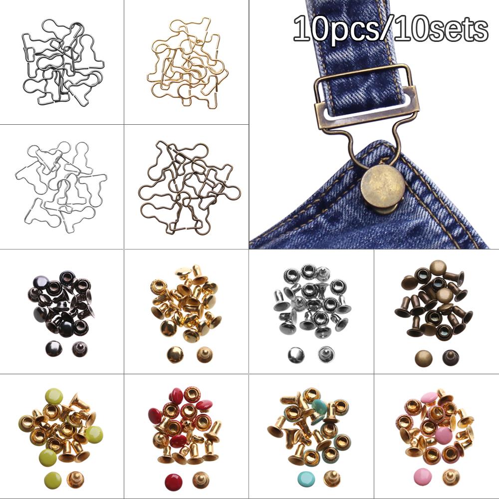 Toys Sewing Accessory DIY Doll Belt Buttons Trousers Bags Accessories Dolls Buckles Metal Buckle