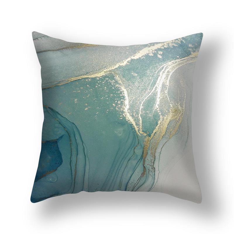 Geometric Nordic Gilt Simple Style Home Printed Pillow Cover Cushion Cover