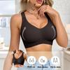 Plus Size Beauty Back Lift Up Bra, Seamless Wireless Push Up Side Support Hook Closure Bra