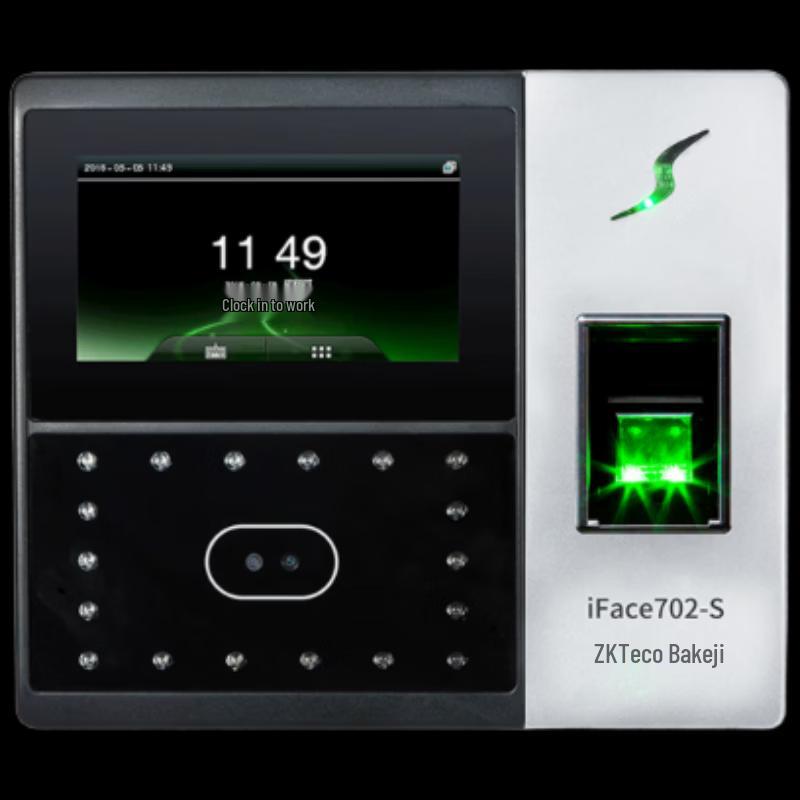 ZKTECO iFace702-S Face & Fingerprint Time Attendance System