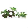 4 Pieces Driftwood Decor Realistic Reptile Tank Set Look Aquarium Plant