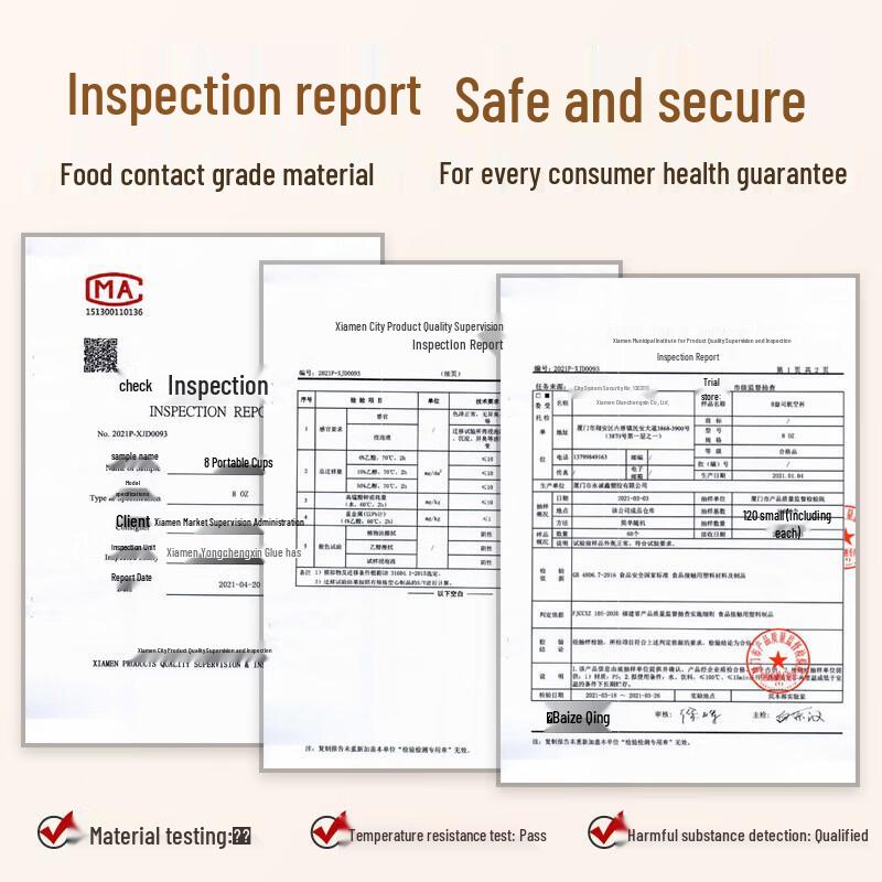 JingJingRS 200ML Disposable Thickened Transparent Plastic Cups