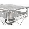Snow Peak Grill Bridge L ST-032GBR for Fire Pit, Durable Steel Construction, Portable Design