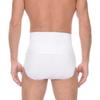 Men's High-Rise Tummy Control Cotton Briefs Solid Color High Stretch U-Convex Soft Breathable Underpants Casual Business Briefs